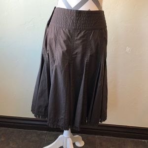 Cabi brown skirt